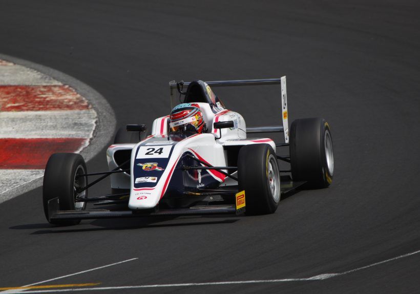 Laszlo Toth (R-ace GP,Tatuus F.4 T014 Abarth #24)