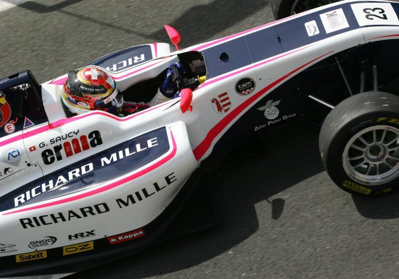 Gregoire Saucy (R-ace GP,Tatuus F.4 T014 Abarth #23)