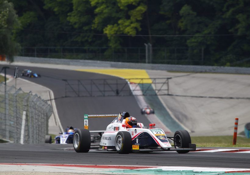 Gregoire Saucy (R-Ace GP,Tatuus F.4 T014 Abarth #23)