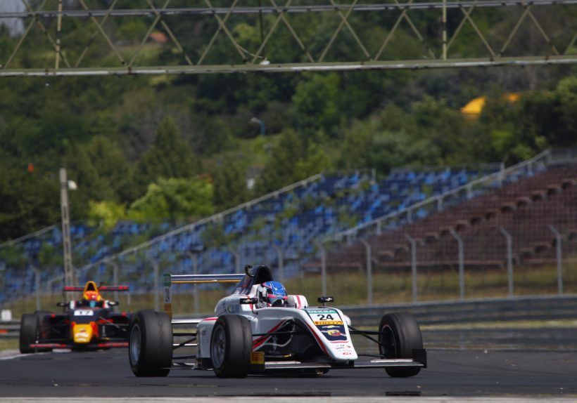 Laszlo Toth (R-Ace GP,Tatuus F.4 T014 Abarth #24)