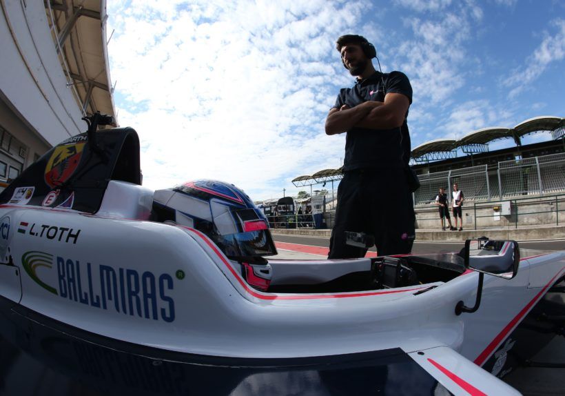Laszlo Toth (R-Ace GP,Tatuus F.4 T014 Abarth #24)
