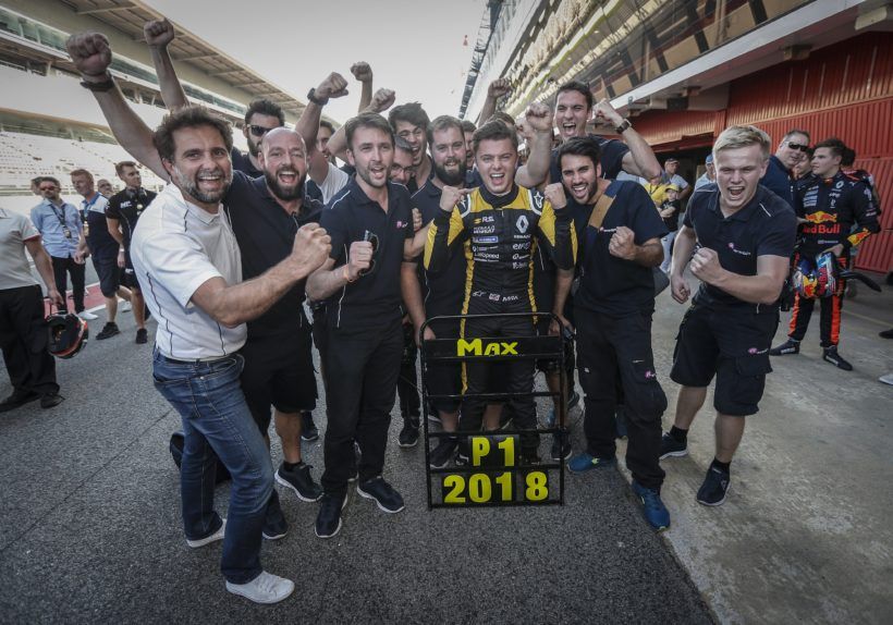 AUTO - EUROCUP FORMULE RENAULT - BARCELONE 2018