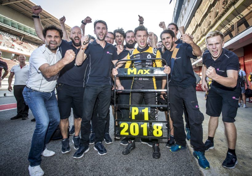AUTO - EUROCUP FORMULE RENAULT - BARCELONE 2018