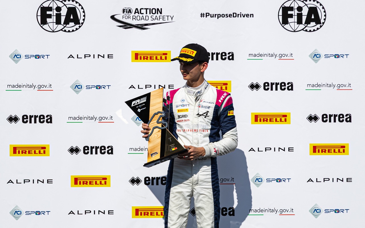 enzo deligny win spa Francorchamps r-ace gp freca 2025