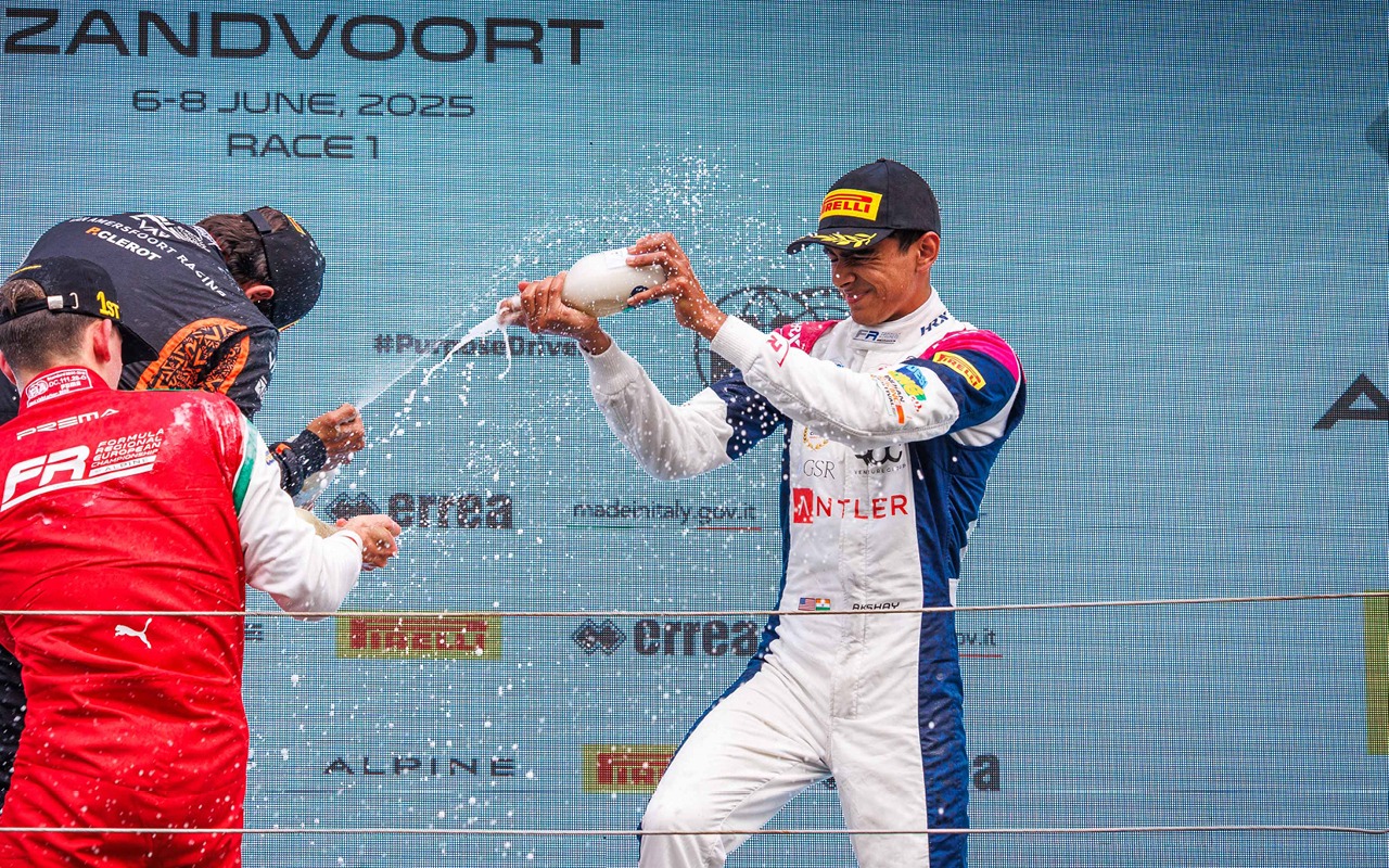 r-ace gp zandvoort round 3 freca akshay bohra podium third place 2025
