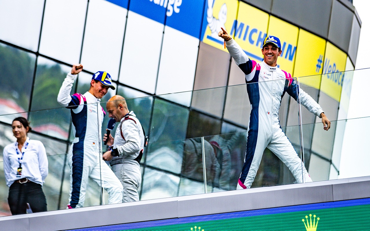 michelin le mans cup road to le mans podium r-ace gp hadrien david hugo schwarze 85 2025 season