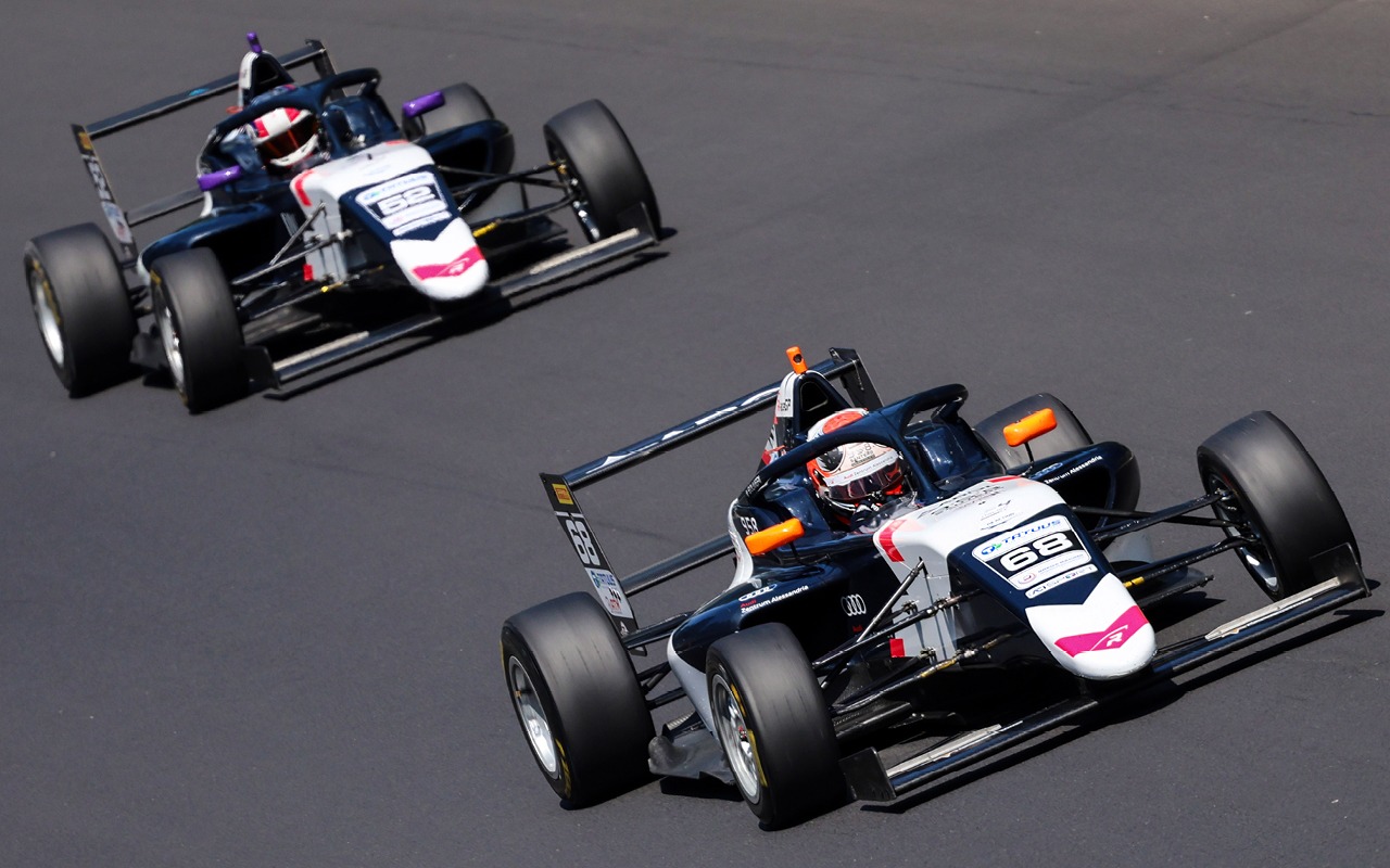 F4 monza olivieri powell savinkov r-ace gp racing team podium