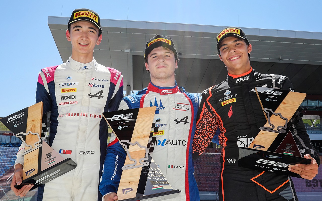enzo deligny r-ace gp hungaroring freca round 4 podium racing motorsports