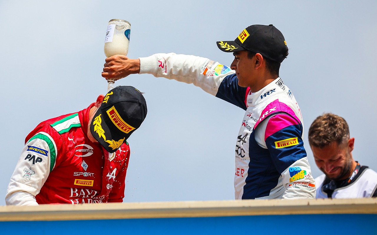 akshay bohra freca paul ricard podium 2025 season R-ace gp