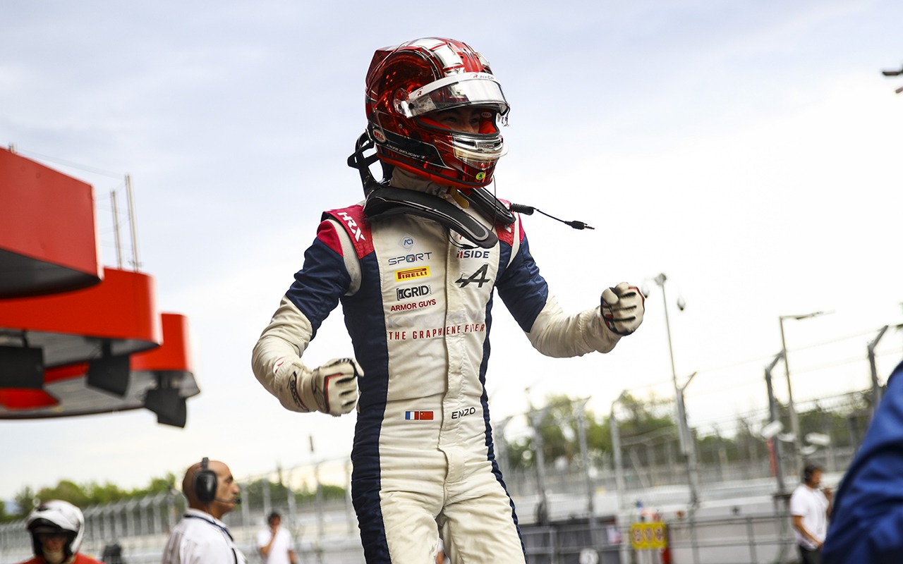 r-ace gp freca round 8 barcelona enzo deligny winner