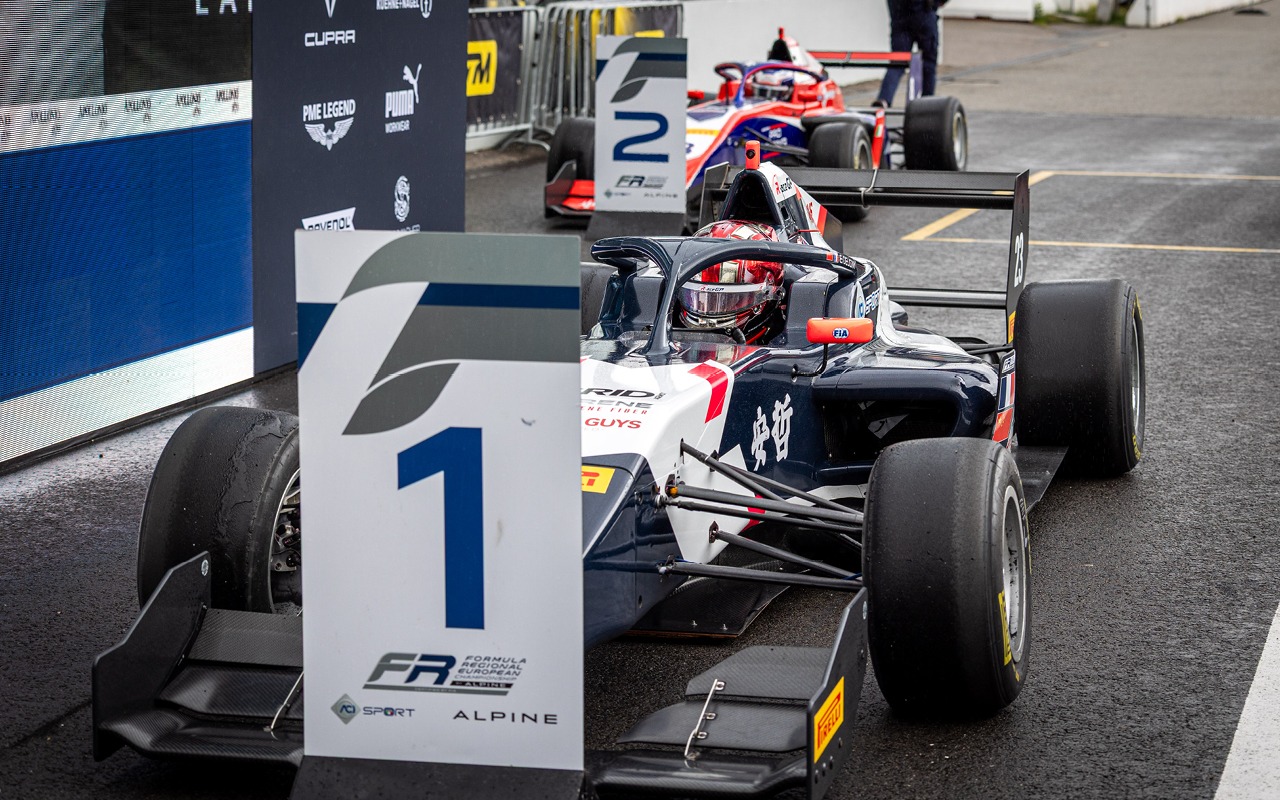 enzo deligny r-ace gp win hockenheim freca 2025