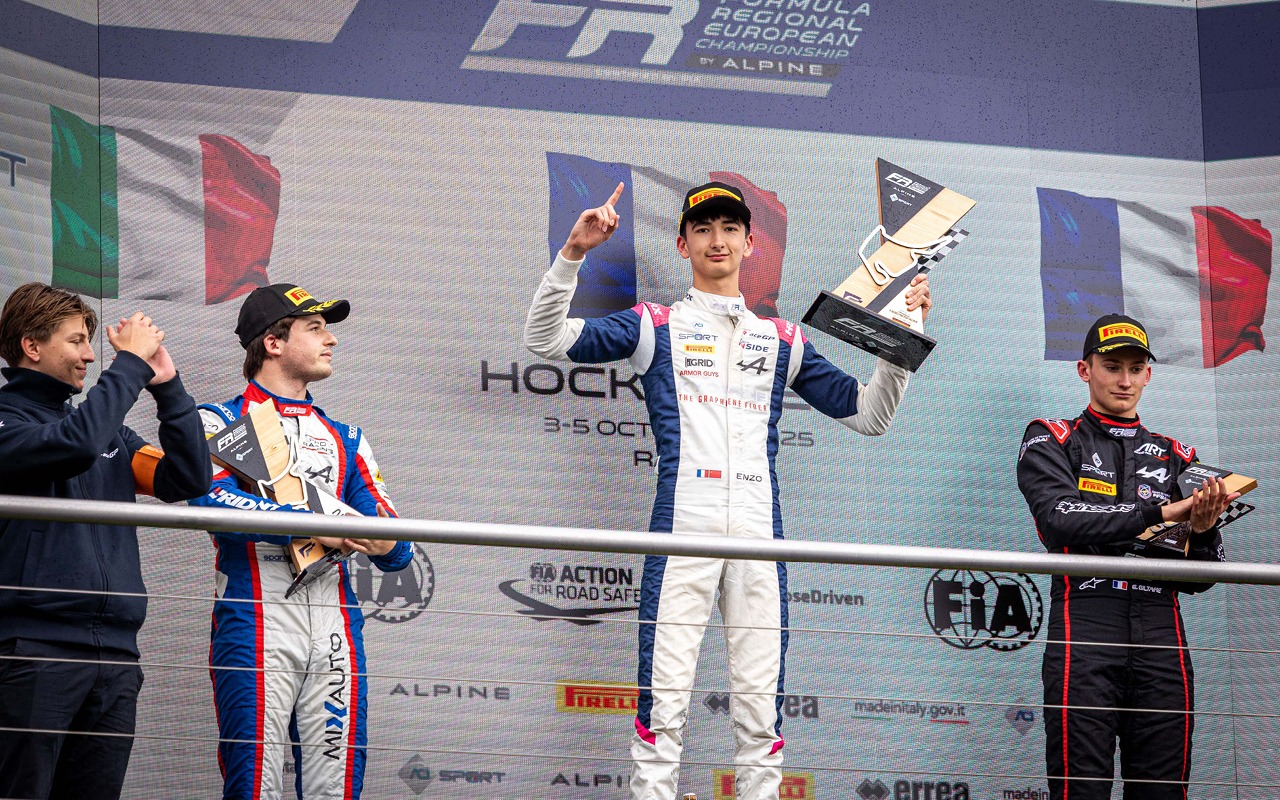 enzo deligny r-ace gp win hockenheim freca 2025 2