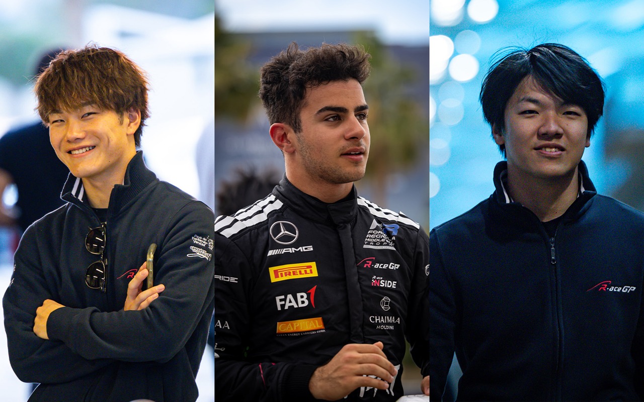 yuki sano Rashid al Dhaheri gerrard cie formula regional Middle East trophy r-ace gp 2026