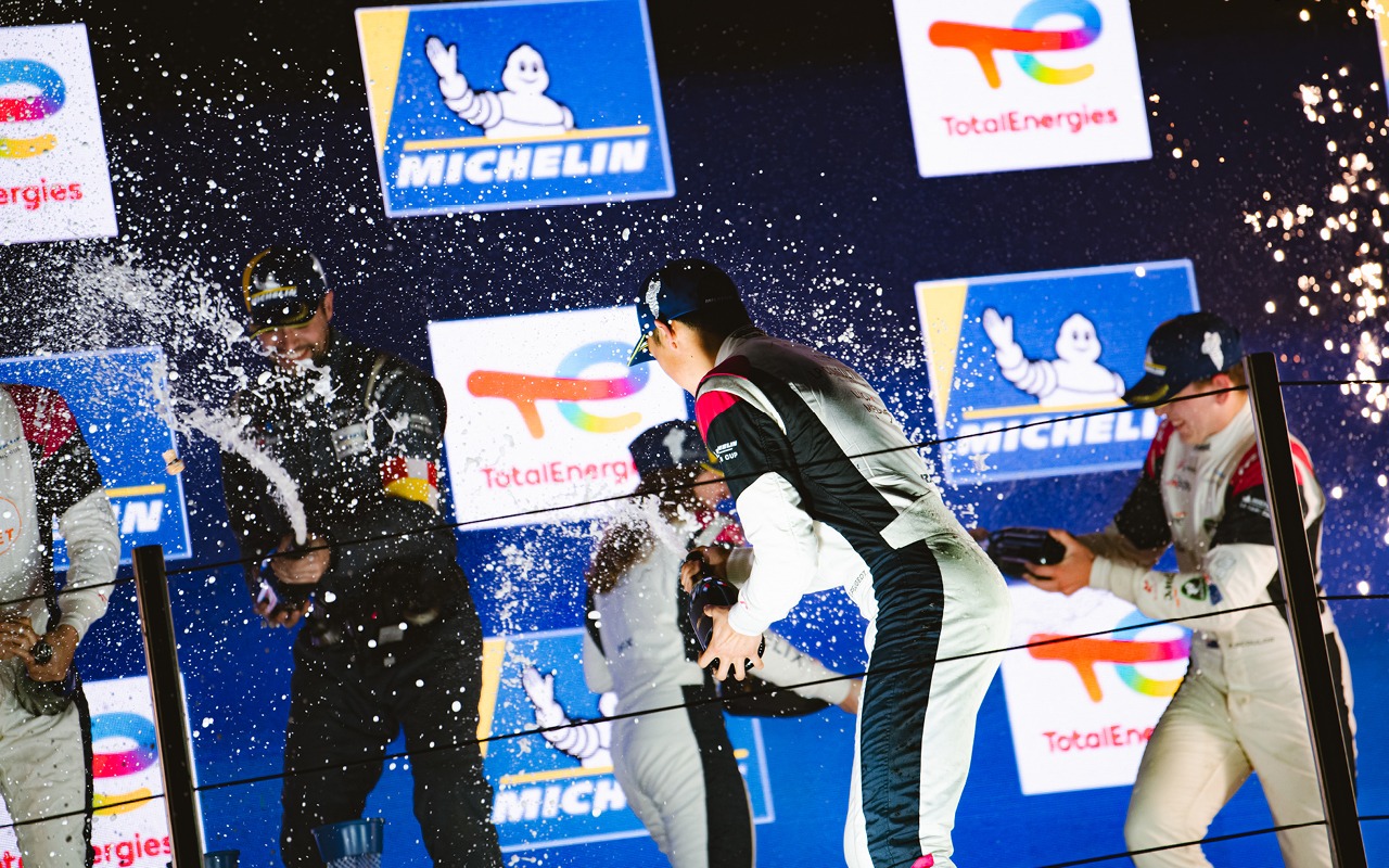 r-ace gp michelin le mans cup zack scoular lena buhler barcelone 2