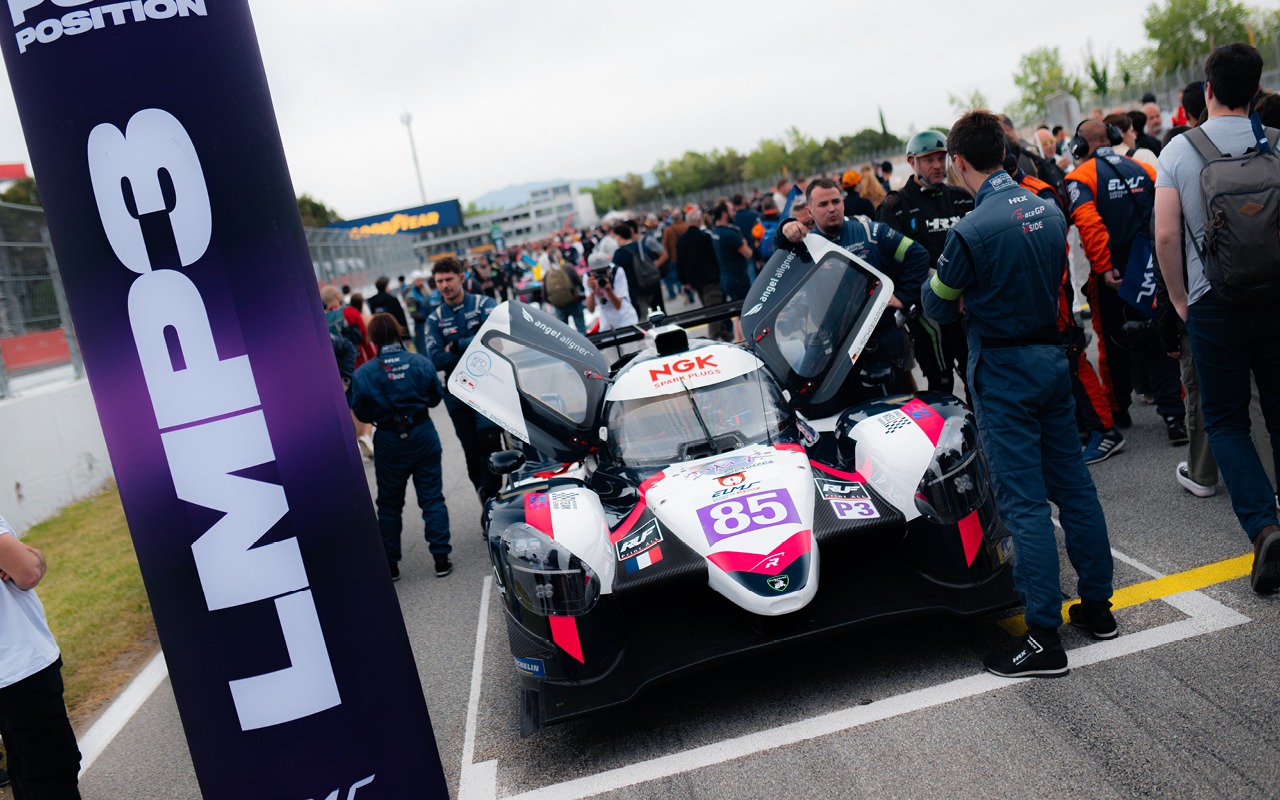 r-ace gp podium elms barcelone pole position