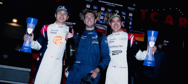 Michelin Le Mans Cup Paul Ricard Podium P2 Enzo Peugeot Danial Frost