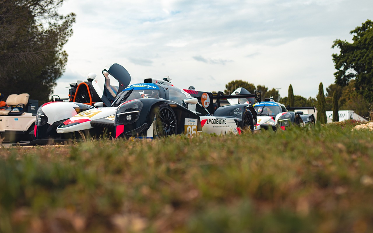 Michelin Le Mans Cup Paul Ricard Podium P2 Enzo Peugeot Danial Frost Zack Scoular Lena Buhler