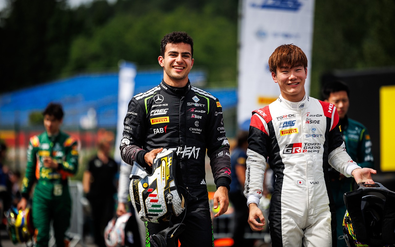 R-ace gp FREC Spa round 3 Rashid Al Dhaheri Yuki Sano