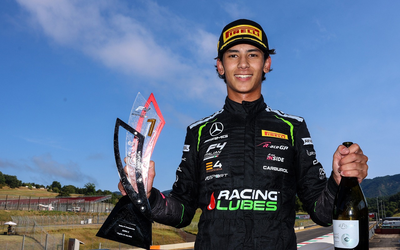 italian F4 r-ace gp mugello round 4 andy consani win