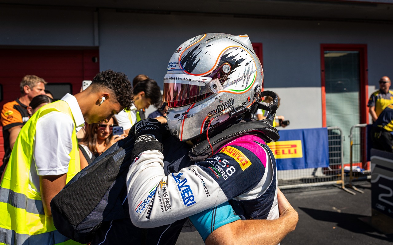 formula regional european championship emanuele olivieri champion rookie imola win 3