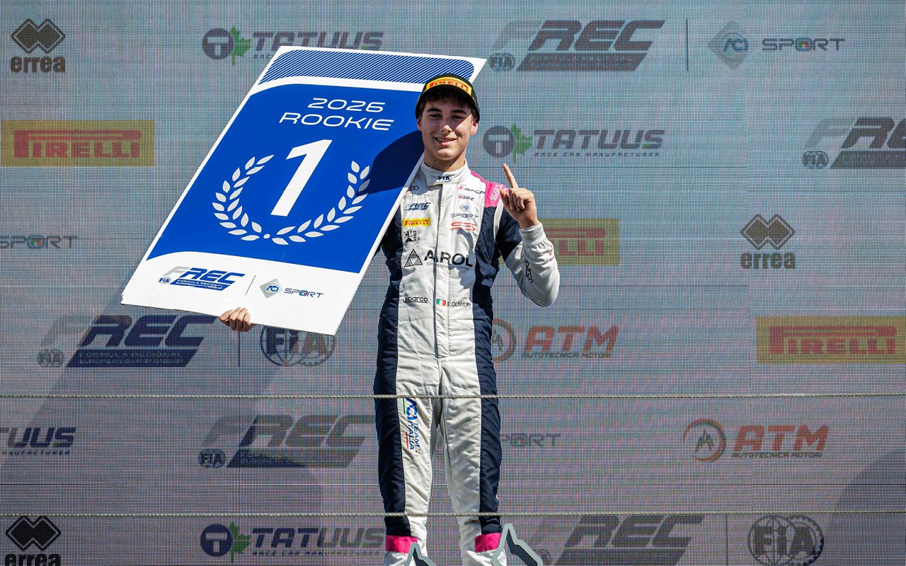 formula regional european championship emanuele olivieri champion rookie imola win