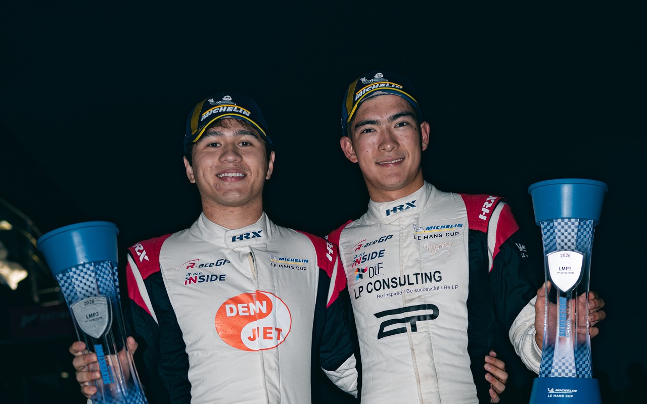 r-ace gp michelin le mans cup championship winner enzo peugeot danial frost 2