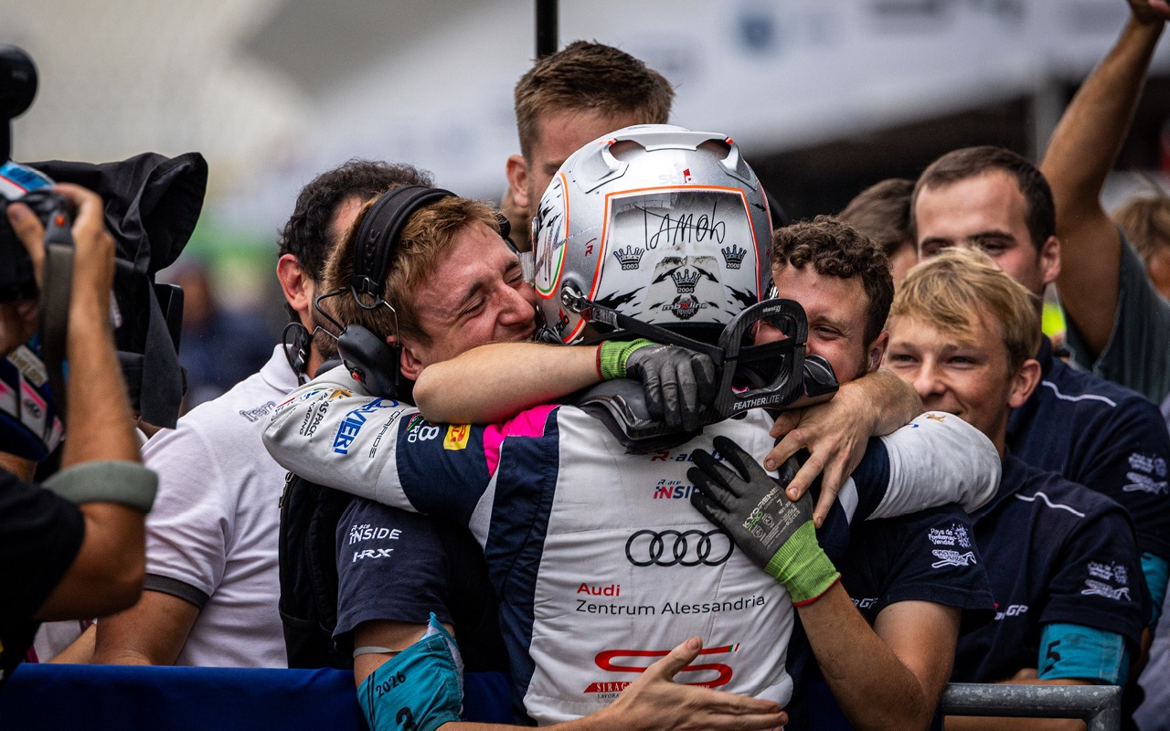 r-ace gp 2026 2 frec champion driver champion emanuele olivieri rookie champion hockenheim