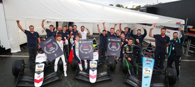 r-ace gp 2026 frec champion driver champion emanuele olivieri rookie champion hockenheim