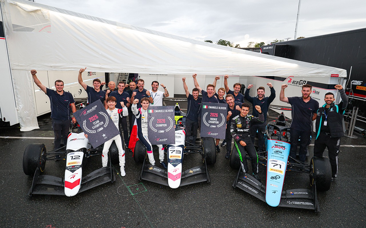 r-ace gp 2026 frec champion driver champion emanuele olivieri rookie champion hockenheim